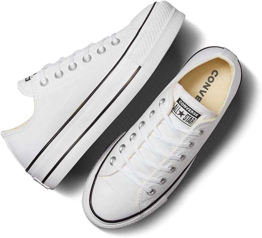 Converse Women's Chuck Taylor All Star Lift Floral Embroidery Low Top Sneakers - Image 6