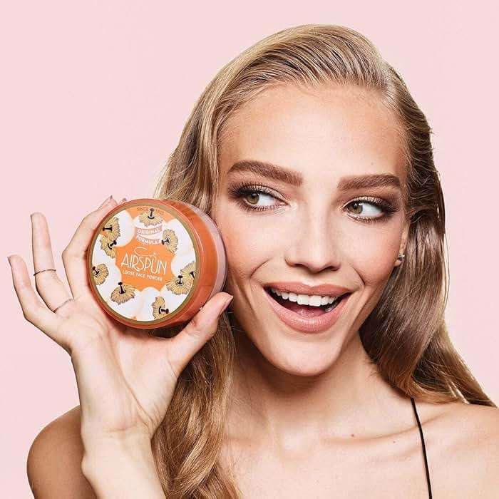 Airspun Loose Setting Powder, Talc-Free, Pore Minimizer, Oil Absorbing Face Powder - Translucent - Image 5