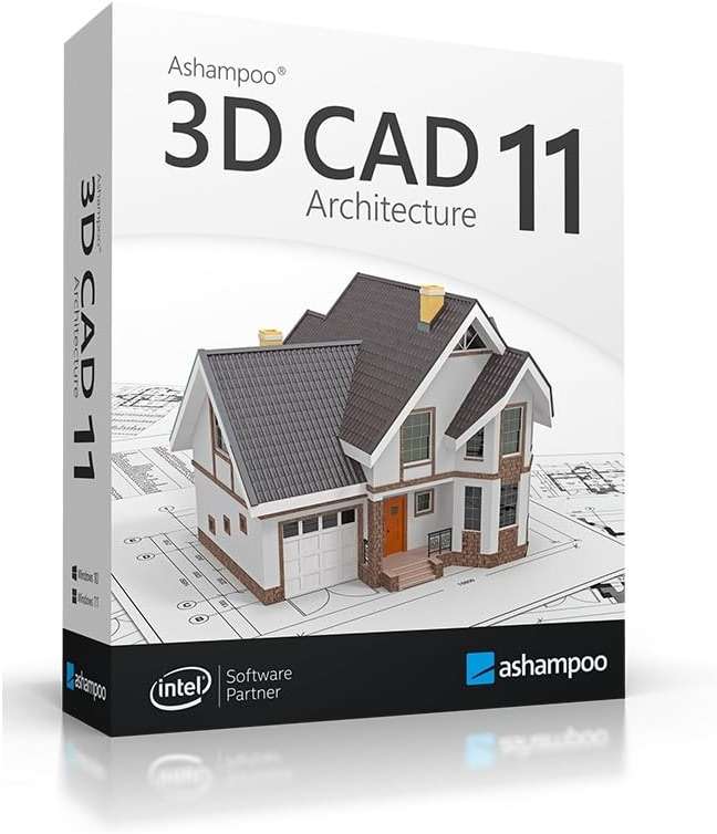 Home design software compatible with Windows 11, 10, 8.1, 7 – Design your dream house including photovoltaic installations - 3D CAD 11 Architecture - Image 1