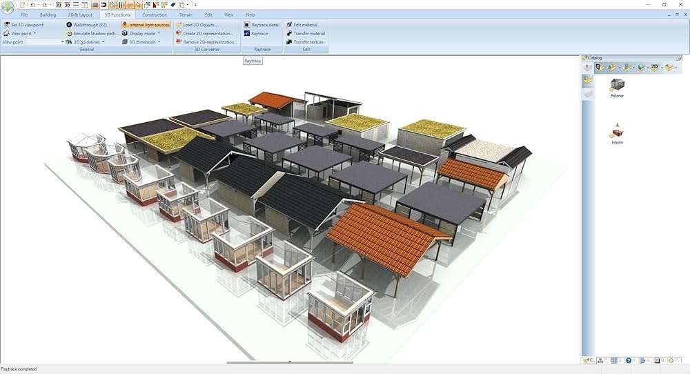 Home design software compatible with Windows 11, 10, 8.1, 7 – Design your dream house including photovoltaic installations - 3D CAD 11 Architecture - Image 6