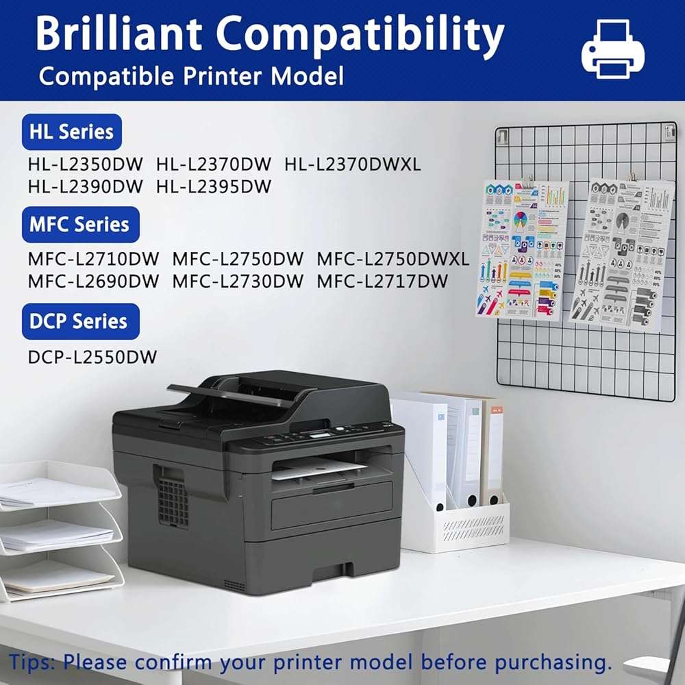 TN770 Compatible TN-770 Black High Yield Toner Cartridge Replacement for Brother TN-770 DCP-L2550DW MFC-L2710DW HL-L2350DW HL-L2370DW HL-L2390DW Toner.(3 Pack) - Image 2