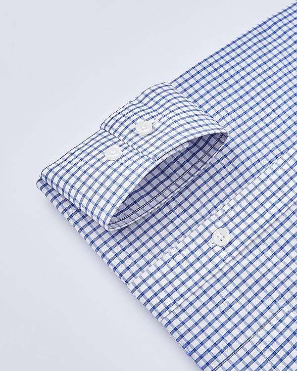 Year In Year Out Wrinkle Free Dress Shirt for Men Regular Fit Long Sleeve Wrinkle Resistant Shirt - Image 3