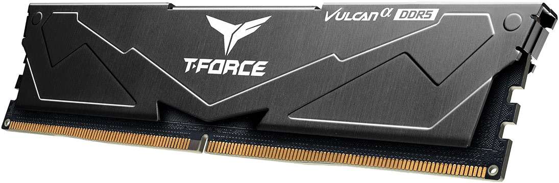 TEAMGROUP T-Force Vulcan Alpha DDR5 Ram 32GB Kit (2x16GB) 5600MHz (PC5-44800) CL40 Desktop Memory Module Ram (Black) AMD Optimized Memory FLABD532G5600HC40BDC01 - Image 9