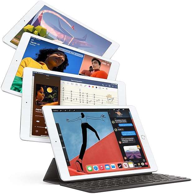 Apple iPad (10.2-inch, WiFi, 32GB) - Space Gray (Renewed Premium) - Image 4