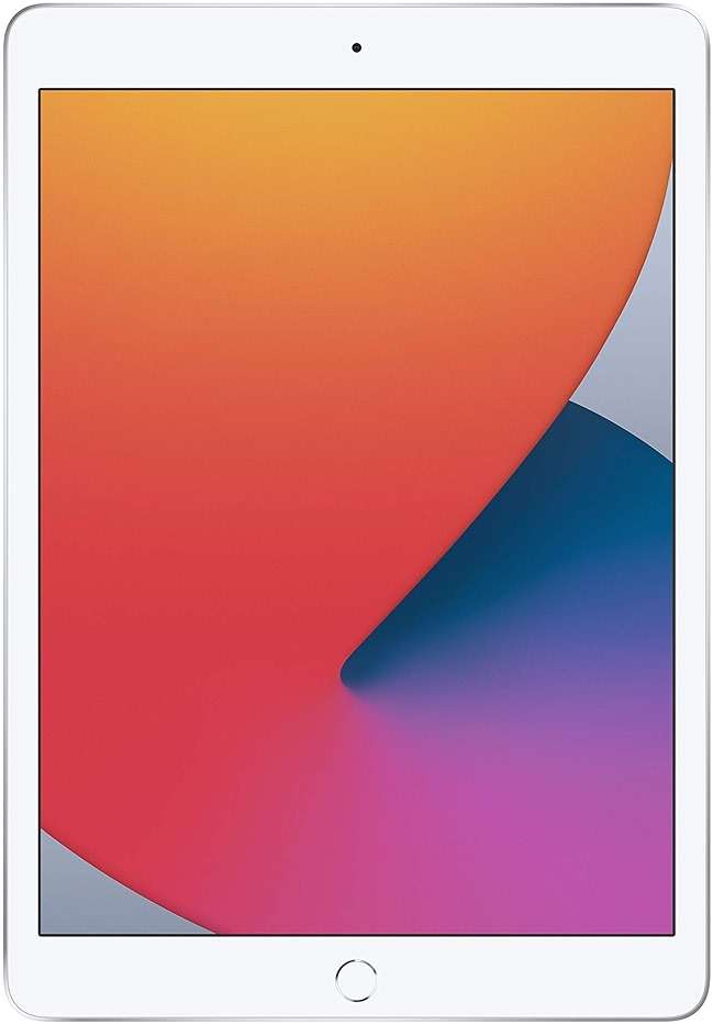 Apple 2020 iPad 10.2-inch, WiFi, 32GB - Silver (Renewed Premium) - Image 1