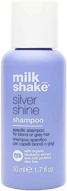 milk_shake Silver Shine Purple Shampoo for Blonde Hair - Blonde Shampoo for Brassy Hair 100% SLES-Free - Image 1