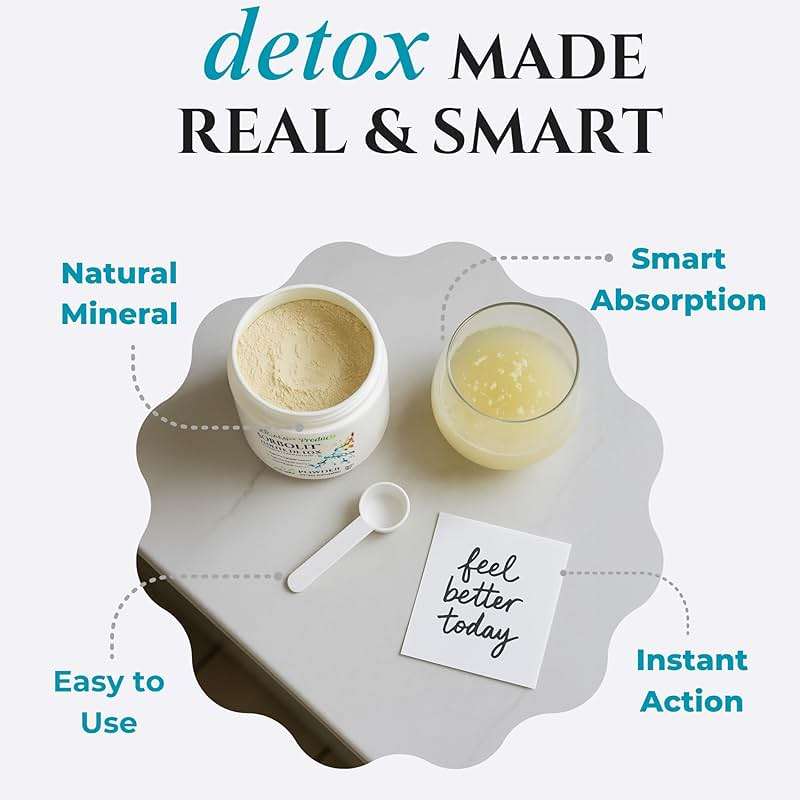 TODICAMP Zeolite Detox Sorbolit - Zeolite Binder Supplement for Full Body Detox - Gut Cleanse, Cellular and Liver Detox (1 Pound (Pack of 1)) - Image 3