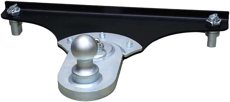 GEN-Y Hitch GH-21001 GoosePuck 5" Offset Ball-Puck Mount for Ford 2017 to Current 25K Towing (with STD Ball Assy and 101177) - Image 1