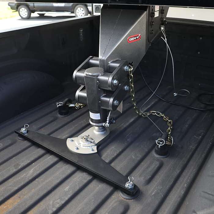GEN-Y Hitch GH-21001 GoosePuck 5" Offset Ball-Puck Mount for Ford 2017 to Current 25K Towing (with STD Ball Assy and 101177) - Image 3