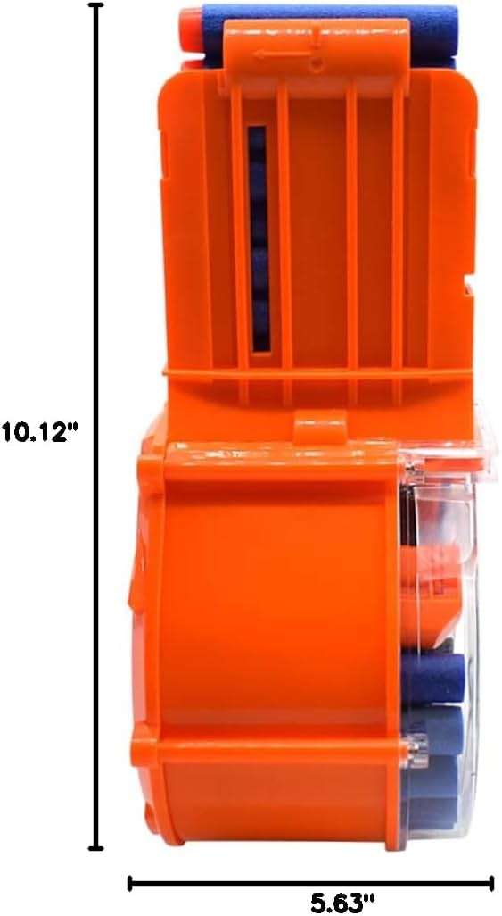 25 Round Drum Magazine for Nerf N-Strike Elite Series with 30 Refill Darts - Image 2