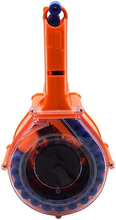 25 Round Drum Magazine for Nerf N-Strike Elite Series with 30 Refill Darts - Image 4