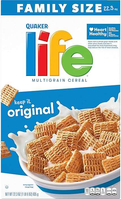Quaker Life Original Cereal, 22.3OZ Box - Image 4