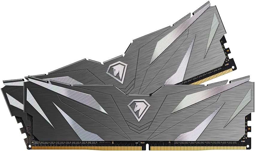 Netac DDR4 DRAM 32GB Kit (2x16GB) 3200MHz XMP 2.0 Dual Channel RAM CL16 (PC4-25600) 1.35V 288-Pin Upgraded Aluminum Heat Sink Ideal for Gaming Computer Upgrade - Shadow II Series - Image 1