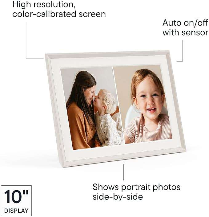 Aura Carver 10.1" WiFi Digital Picture Frame | The Best Digital Frame for Gifting | Text Photos Directly to Your Frame from Anywhere | Free Unlimited Storage | No Subscription Fees, No Ads - Image 4