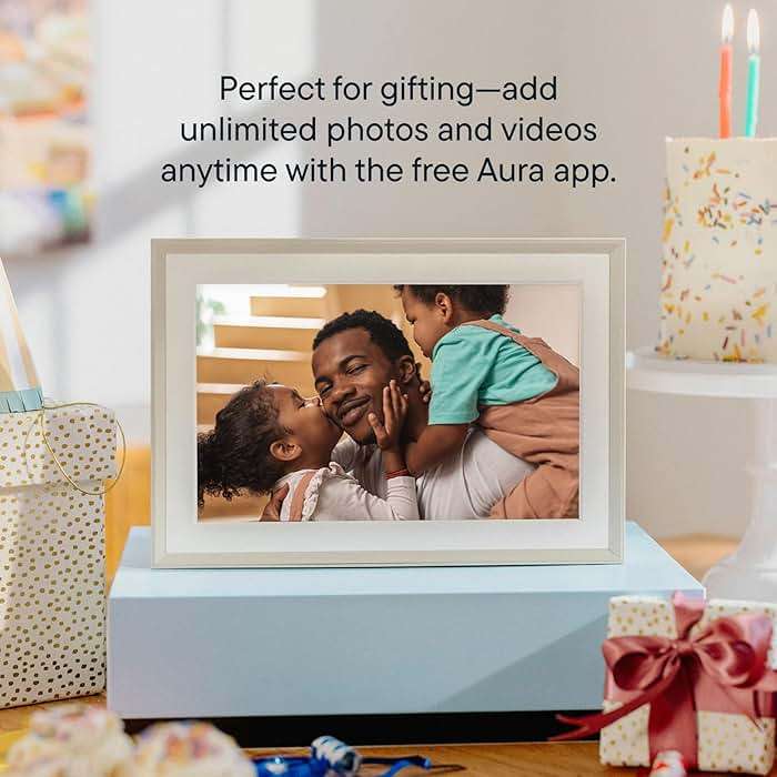 Aura Carver 10.1" WiFi Digital Picture Frame | The Best Digital Frame for Gifting | Text Photos Directly to Your Frame from Anywhere | Free Unlimited Storage | No Subscription Fees, No Ads - Image 7
