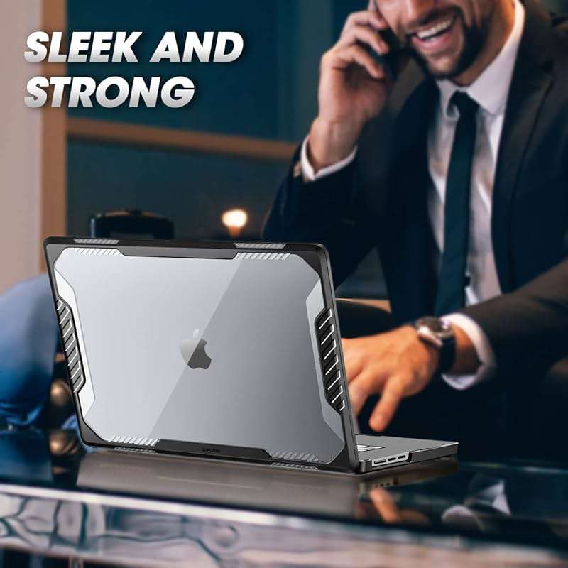 SUPCASE for MacBook Air 13 Inch Case 2026-2022 (Unicorn Beetle), M5/M4/M3/M2 A3449 A3240 A3113 A2681 Heavy Duty Rugged Shockproof Hard Shell Anti Scratch Protective Cover for MacBook Air 13.6", Black - Image 6