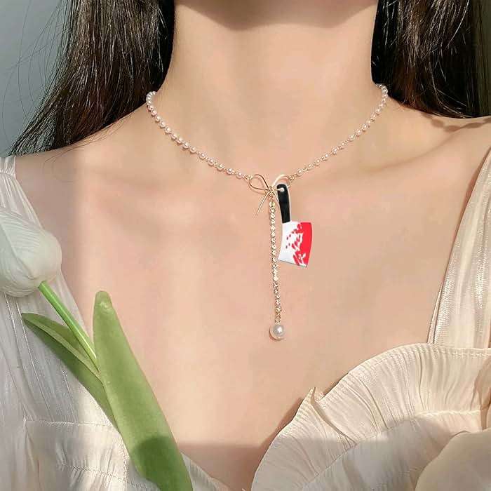 12 Pieces Small Knife Pendant Charms Acrylic Horror Sharp Knife Shape Dangle Pendants Craft Supplies for DIY Earrings Jewelry Making Halloween Party Decor - Image 5