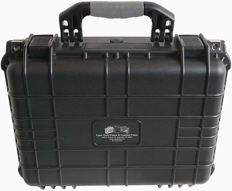 Case Club 3 Pistol & Accessory & Up to 23 Magazines Pre-Cut Waterproof Case with Silica Gel to Help Prevent Gun Rust (Gen 2) - Image 9