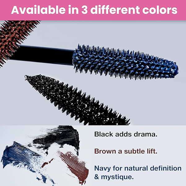 Prime Prometics PrimeLash Mascara for Older Women – Volumizing, Incredible Length in 2 Coats – Long-Stay, Zero Clumps, Hypoallergenic (Black) - Image 4