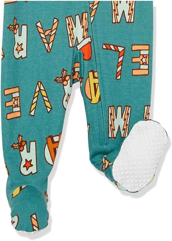 Amazon Essentials Disney | Marvel | Star Wars Unisex Babies' and Toddlers' Snug-Fit Cotton Footed Pajamas, Multipacks - Image 4