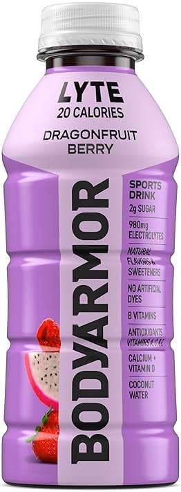 BODYARMOR Lyte Sports Drink Low-Calorie Beverage, Dragonfruit Berry, Coconut Water Hydration, Natural Flavors with Vitamins, Potassium-Packed Electrolytes, 16 Fl Oz (Pack of 12) - Image 11