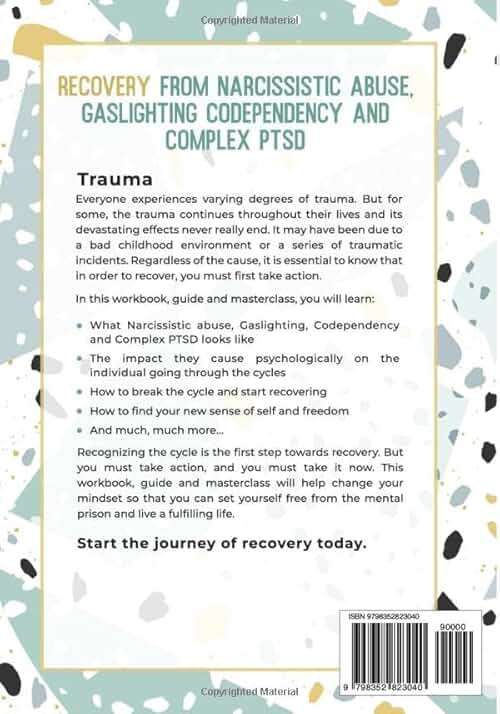 Recovery from Narcissistic Abuse, Gaslighting, Codependency and Complex PTSD (4 Books in 1): Workbook and Guide to Overcome Trauma, Toxic ... and Recover from Unhealthy Relationships) - Image 2