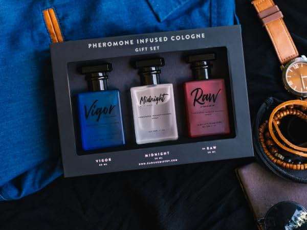 RawChemistry Pheromone Infused Mens Cologne Gift Set - Colognes, 1 Fl Oz (Pack of 3) - Image 2