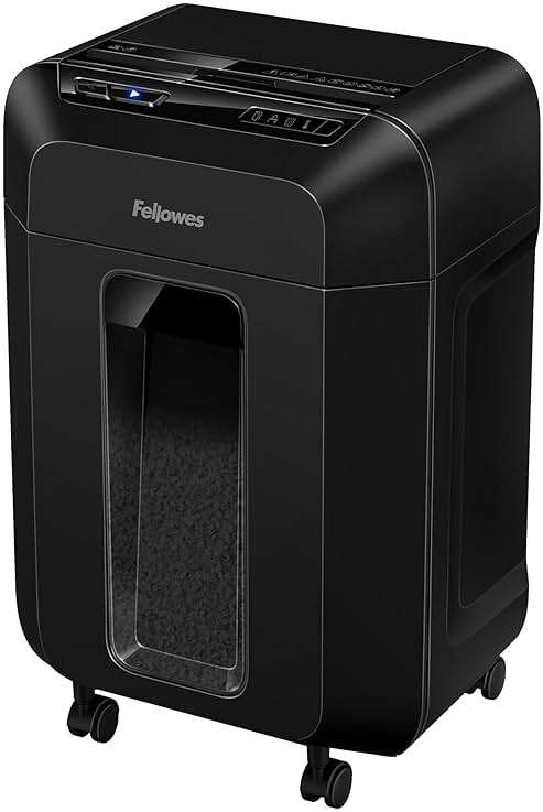Fellowes AutoMax 100MA 100-Sheet Micro-Cut Autofeed 2-in-1 Paper Shredder for Office/Small Office - Image 1