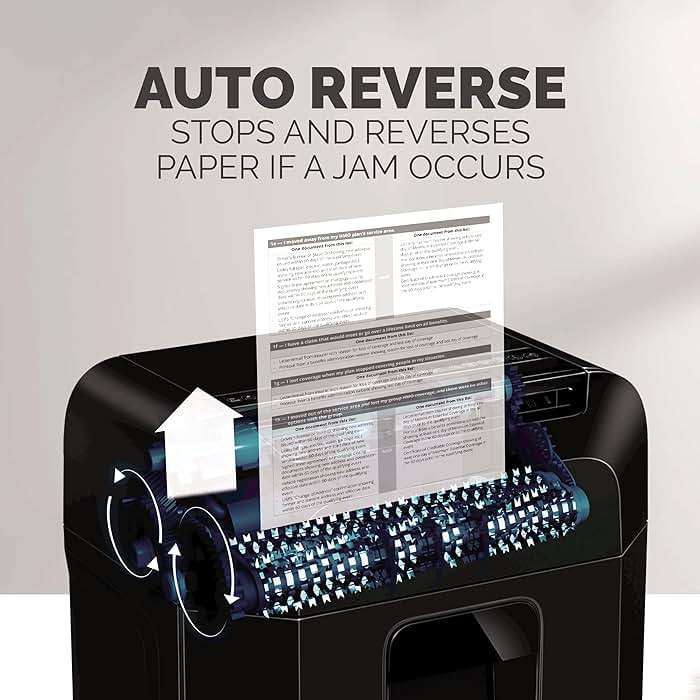 Fellowes AutoMax 100MA 100-Sheet Micro-Cut Autofeed 2-in-1 Paper Shredder for Office/Small Office - Image 3