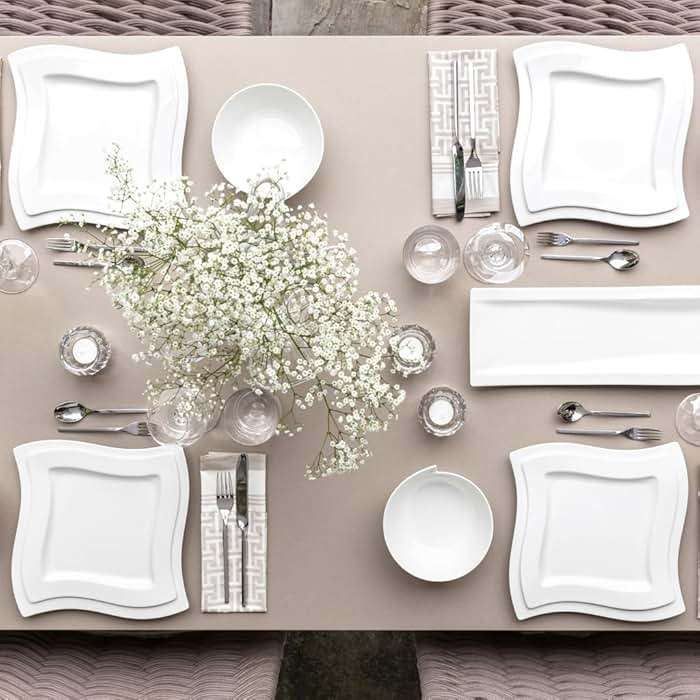 Villeroy & Boch NewWave Collection 20-Piece Flatware Set, Service for 4, 18/10 Stainless Steel Utensils, Dishwasher Safe - Image 2