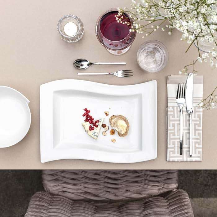 Villeroy & Boch NewWave Collection 20-Piece Flatware Set, Service for 4, 18/10 Stainless Steel Utensils, Dishwasher Safe - Image 4