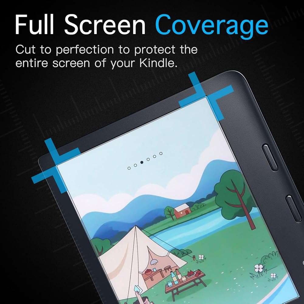MoKo 2-Pack Matte Screen Protector Fits Kobo Libra Colour 7 Inches 2024/Kobo Libra 2 E-Reader 7" 2021, Premium PET Anti-Glare Screen Protective Film Screen Protector - Image 6