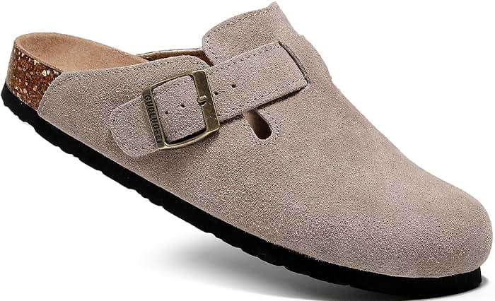 guoluofei Clogs For Women, Womens Clogs And Mules House Slipers With Arch Support And Adjustable Buckle - Image 1