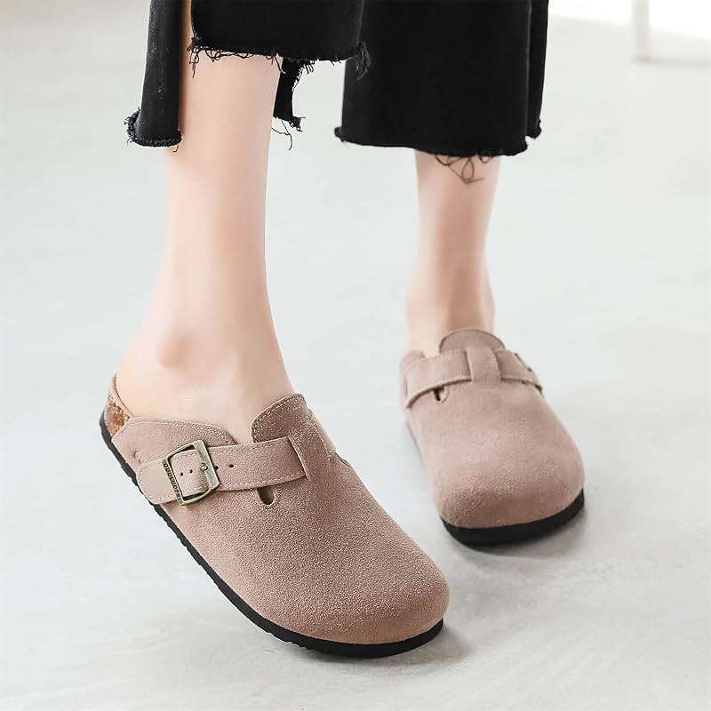guoluofei Clogs For Women, Womens Clogs And Mules House Slipers With Arch Support And Adjustable Buckle - Image 2