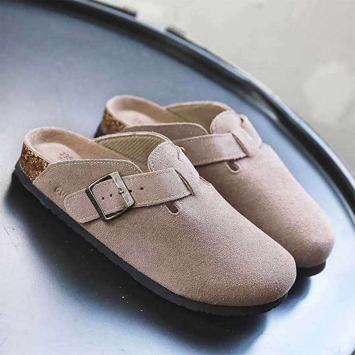 guoluofei Clogs For Women, Womens Clogs And Mules House Slipers With Arch Support And Adjustable Buckle - Image 6