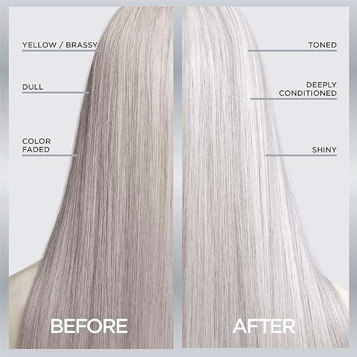 L’Oreal Paris Le Color Gloss One Step Toning Gloss, In-Shower Hair Toner with Deep Conditioning Treatment Formula for Gray Hair, Silver White, 1 Kit - Image 4