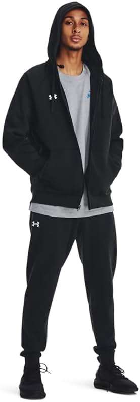 Under Armour mens Rival Fleece Full Zip Hoodie - Image 3