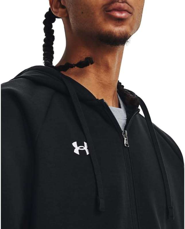 Under Armour mens Rival Fleece Full Zip Hoodie - Image 4
