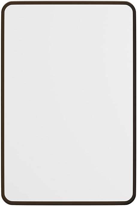 Flash Furniture Janinne Rectangle Wall Mirror - Brushed Bronze Accent Mirror - 20" x 30" Vanity Mirror - for Bathroom, Vanity, Entryway, Dining Room, & Living Room - Image 11