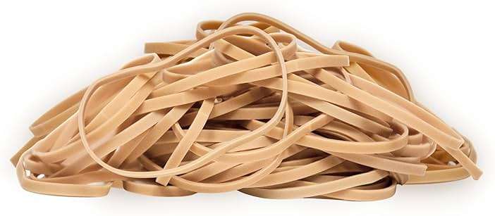 Upgrade Office Supply Rubber Bands, Size 33, 3-1/2 x 1/8 in, 600 Count, 1 lb Bag USA - Image 6