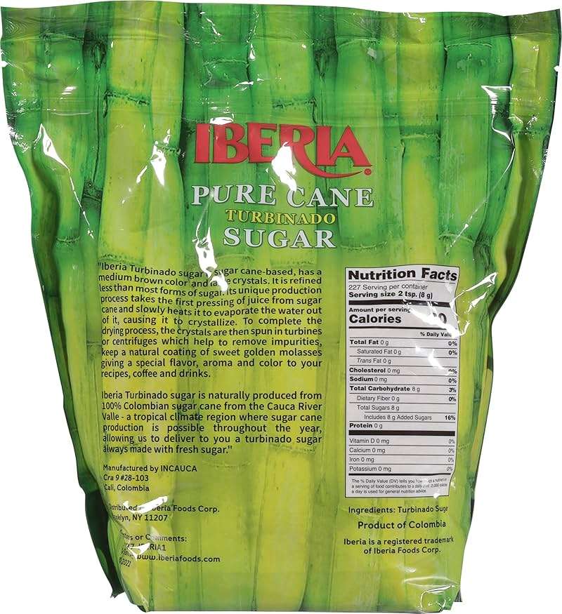 Iberia Pure Cane Raw Turbinado Sugar, 4 lb. - Image 2