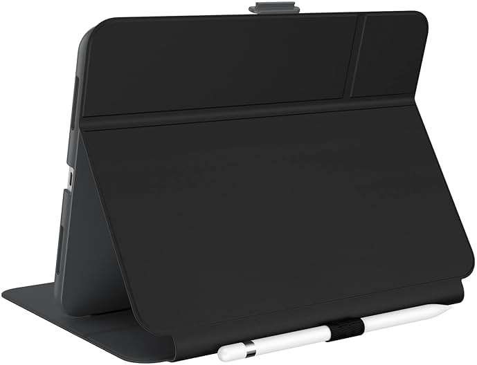 Speck Products iPad (10th Gen - 2022) Stylefolio with Microban (Black/Slate Grey) - Image 3
