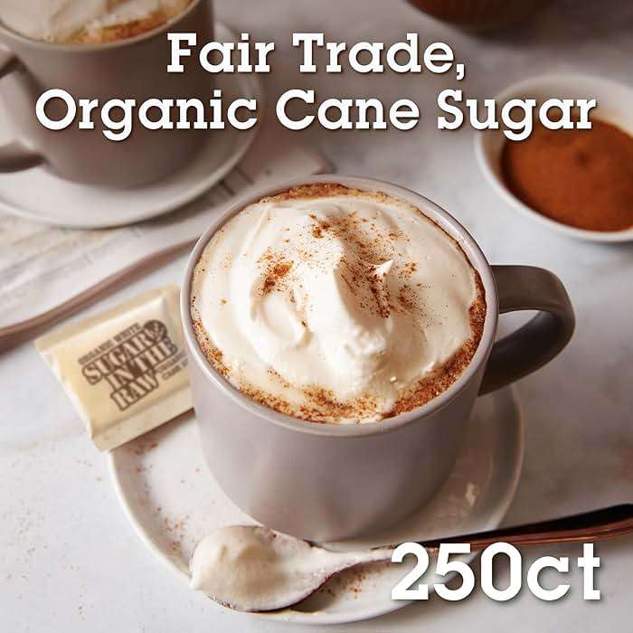 Organic White Sugar In The Raw®, 250 Count - Image 3