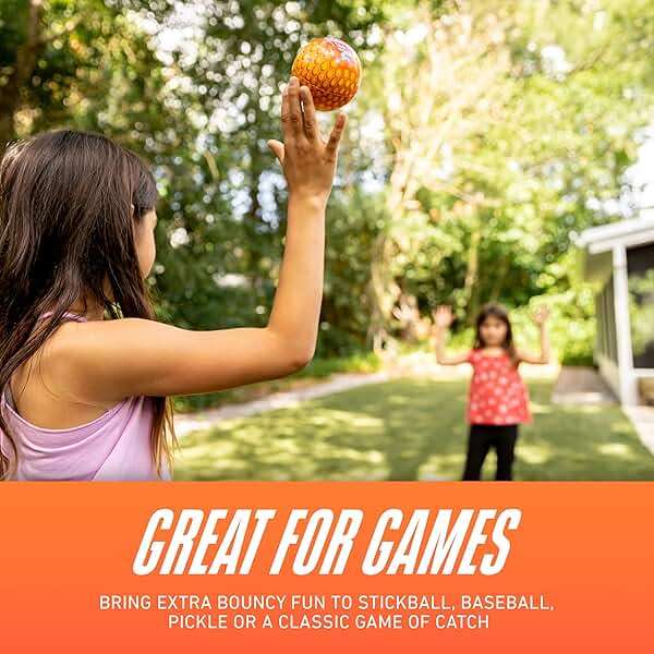 NERF Super High Bounce Ball - 2 Balls Included - Durable and Lightweight for Indoor and Outdoor Fun - Image 5