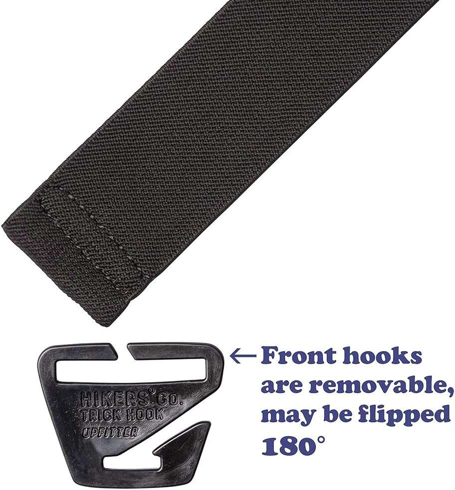 HIKERS - Upfitter Hidden Suspenders for Men Under Clothes - 3 Point Belt Loop - Image 5