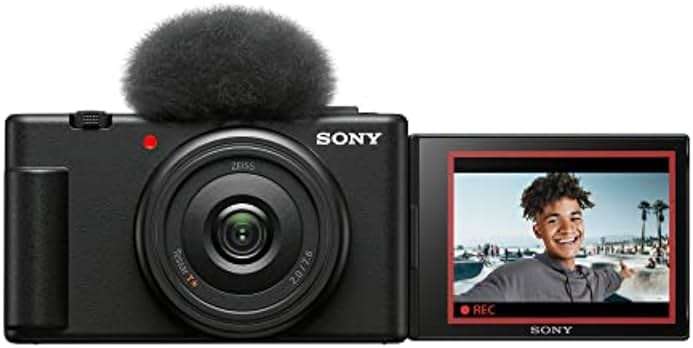 Sony ZV-1F Vlog Camera for Content Creators and Vloggers Black - Image 9