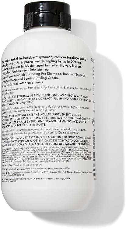 Bondbar Conditioner for Damaged Hair, Repairs, Protects, Strengthens & Hydrates All Hair Types & Textures, Vegan, Cruelty-Free, 8 Fl. Oz. - Image 6