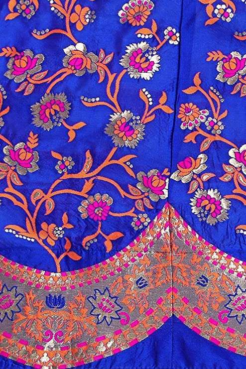 EthnicVibes Women Designer Indian Lehenga Choli & Dupatta Ethnic-Wear for Wedding,Parties Jacquard Semi-Stitched Free Size - Image 6