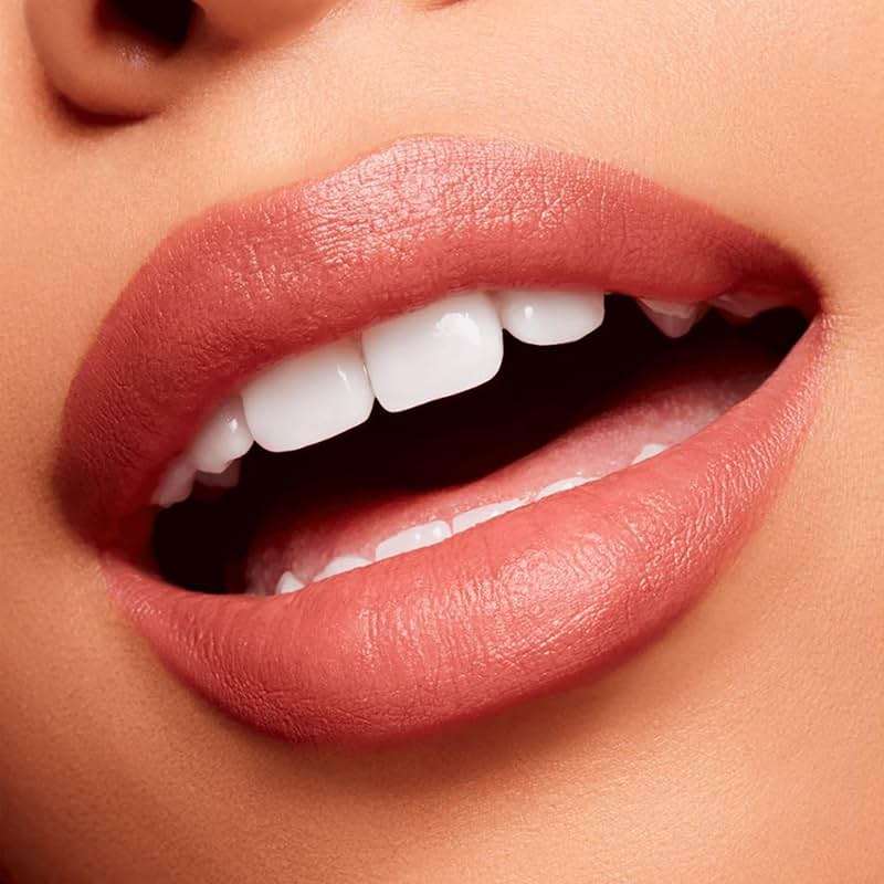 MAC Cosmetics Powder Kiss Velvet Blur Slim Stick Moisturising Matte Lipstick Shade Over the Taupe - Image 4
