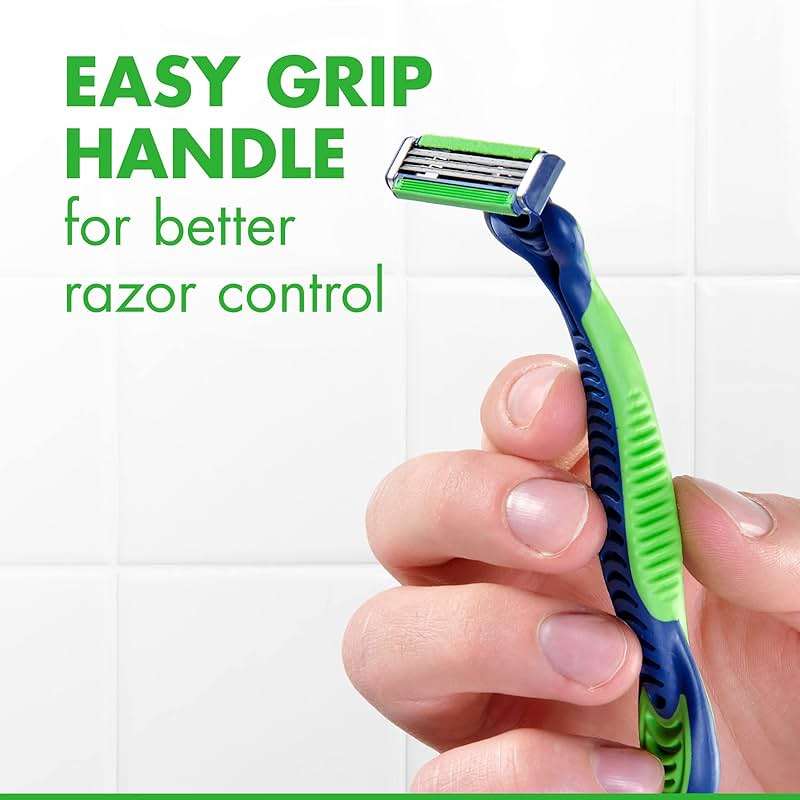 Gillette Sensor3 Sensitive Men's Disposable Shaving Razors, 12 Count - Image 8